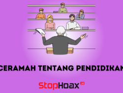Contoh Ceramah Tentang Pendidikan yang Singkat Untuk Anak Sekolah