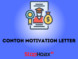 Inilah Contoh Motivation Letter Beasiswa di Perguruan Tinggi