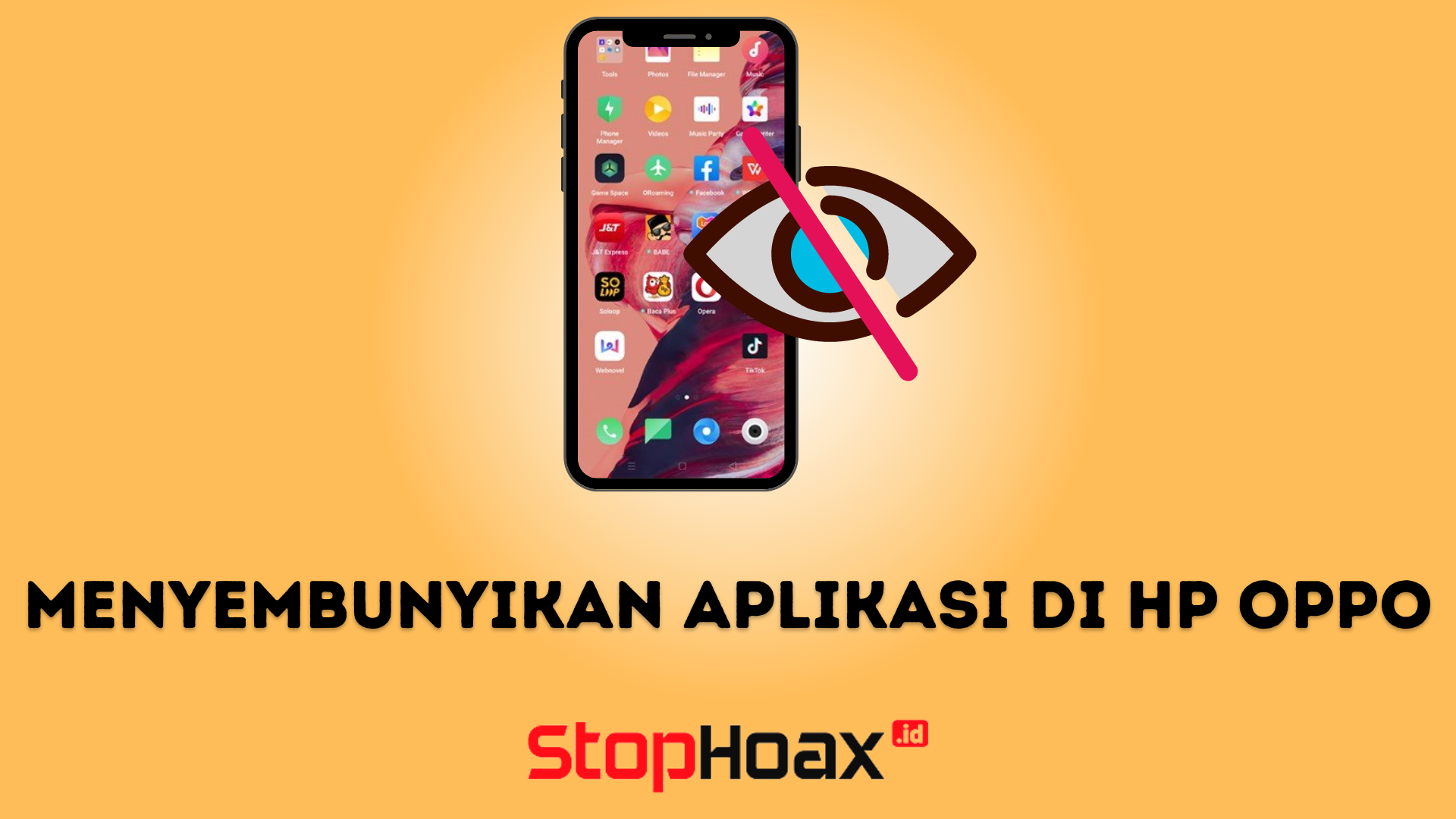 Cara Menyembunyikan Aplikasi di HP Oppo Semua Seri