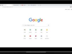 Dengan Google Chrome 