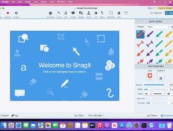 Dengan program Snapgit