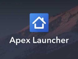 Melalui Apex Launcher