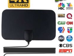 Taffware Antena TV Digital DVB-T2 4K