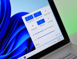 Aktifkan bluetooth lewat action center