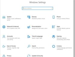 Aktifkan bluetooth lewat menu settings