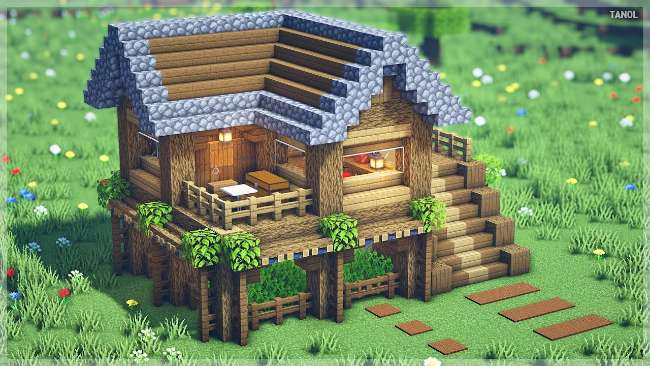 Cara-Membuat-Rumah-Minecraft