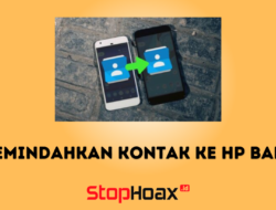 Cara Memindahkan Kontak ke HP Baru