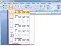 Melalui Page Layout