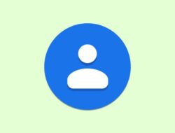 Memperbaiki kontak lewat menu Contact Setting