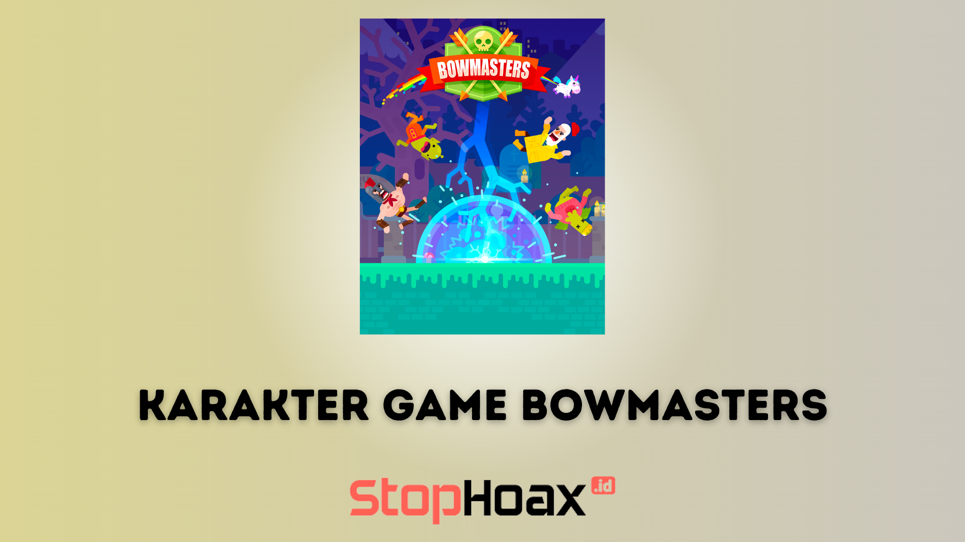 Inilah Karakter Game Bowmasters Terbuka dan Gratis Hanya di Android