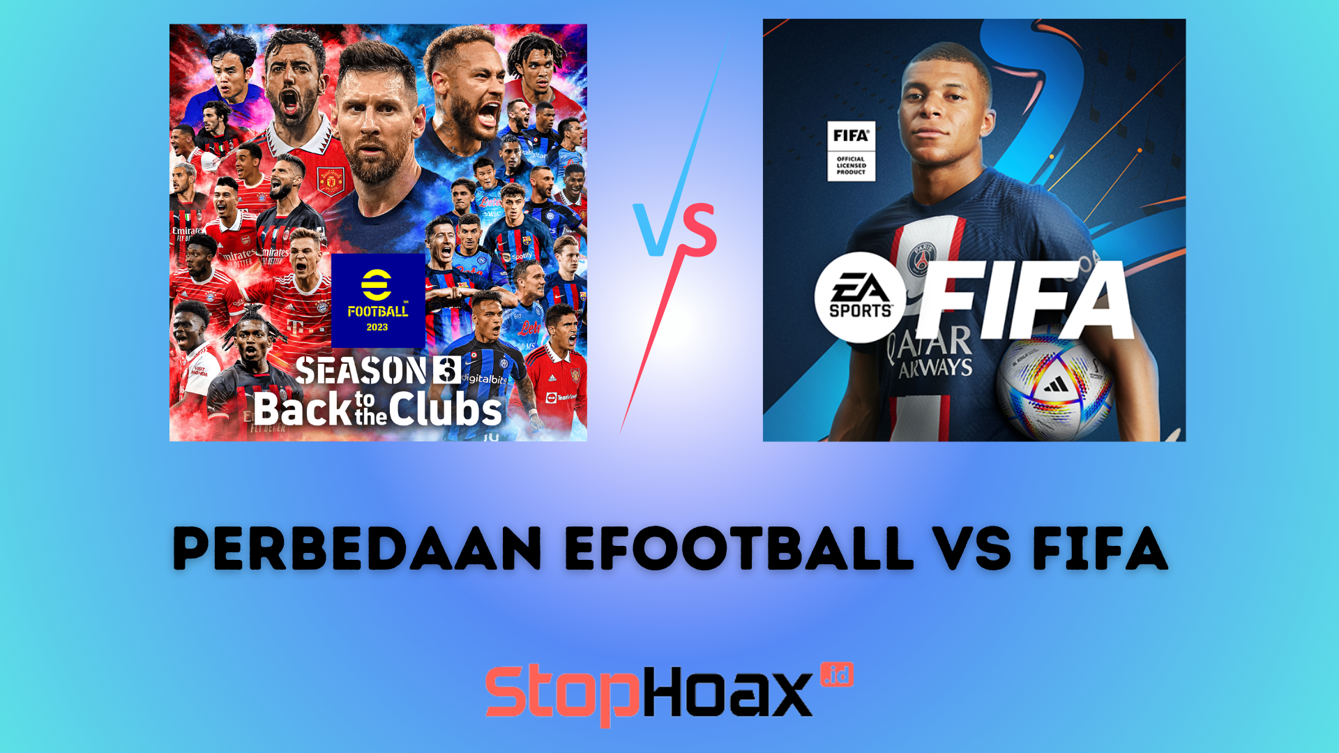 Perbedaan eFootball vs FIFA Manakah yang Lebih Bagus