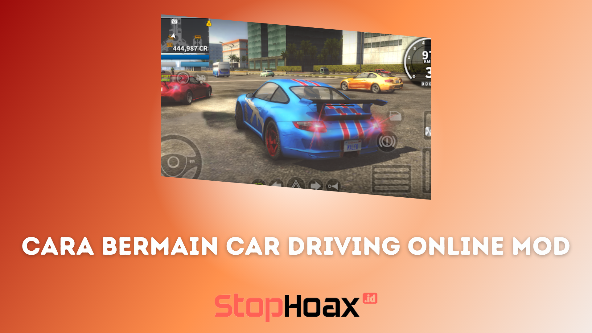 Cara Bermain Car Driving Online Mod Apk