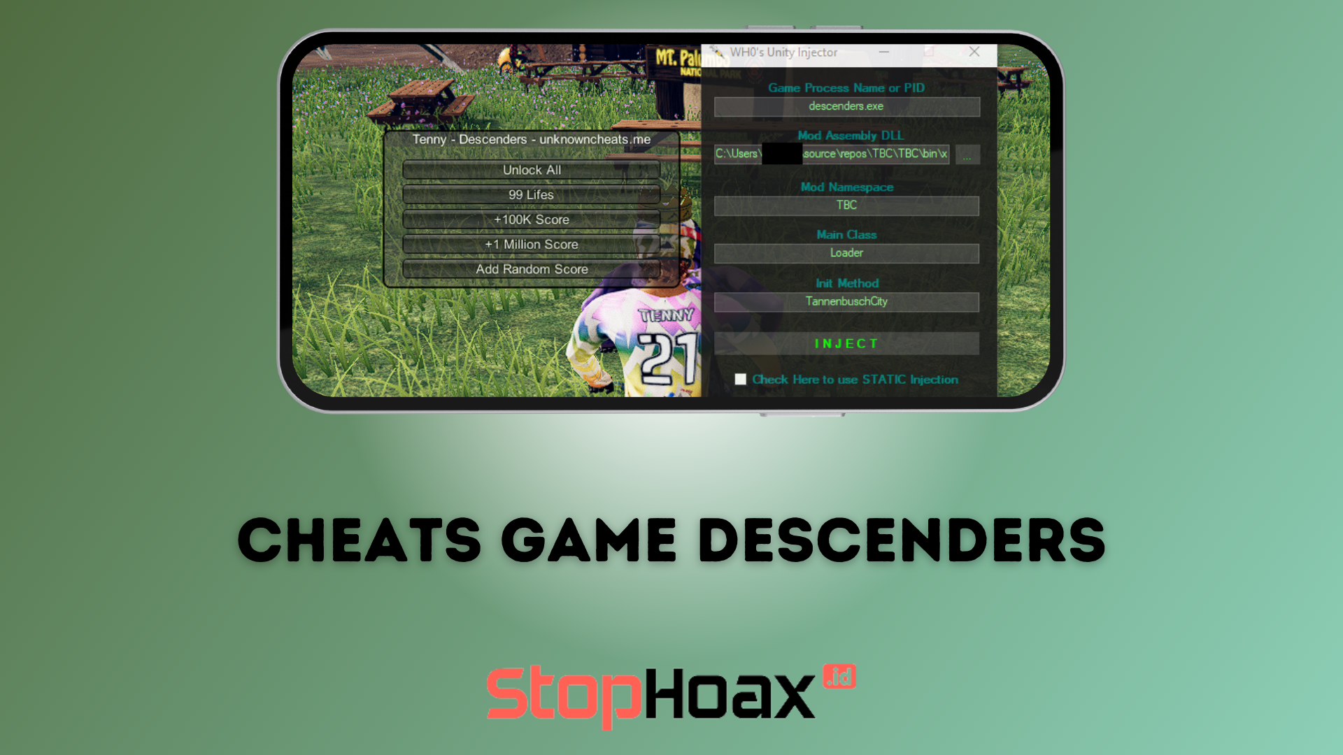 Cheats Game Descenders Terbongkar